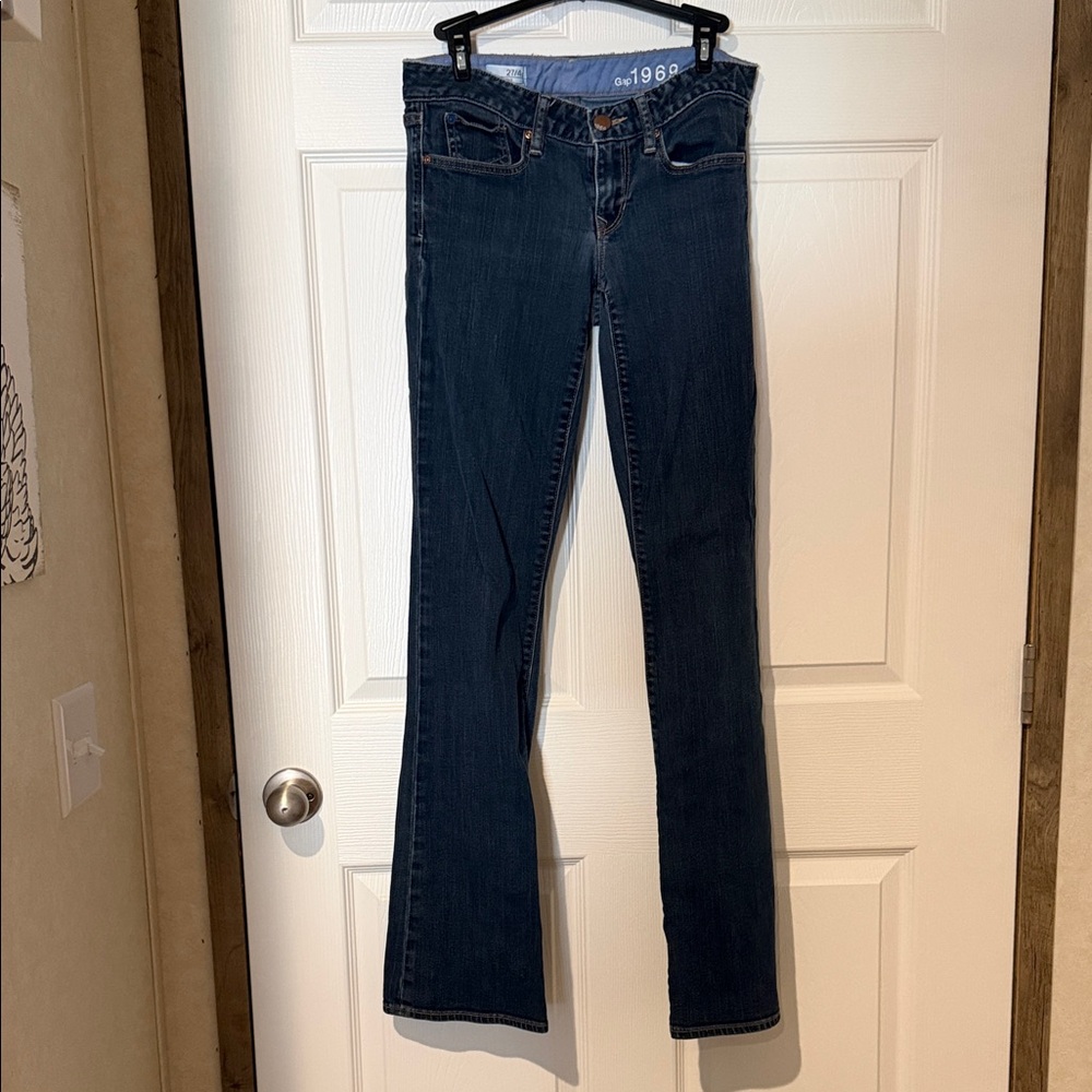 GAP Women's Dark Indigo Flare Jeans